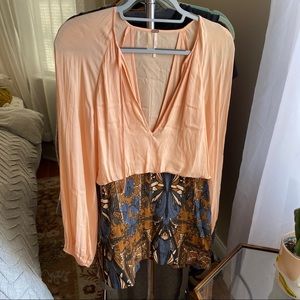 Free People blouse dress